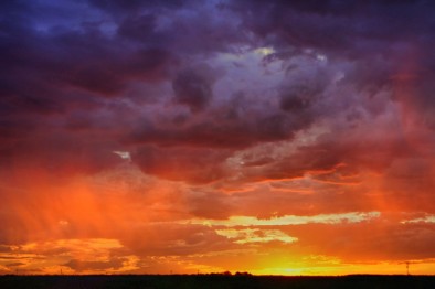 DJH Nebraska sunset